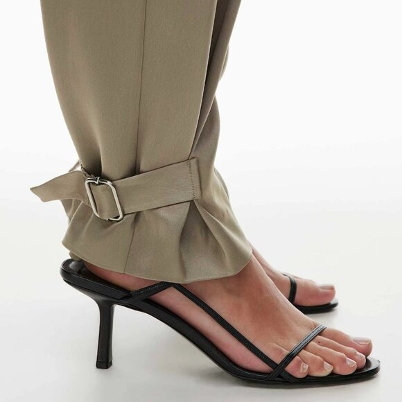 ARITZIA BABATON women's REFINED SATIN CARGO pants size 0 - Picture 3 of 8